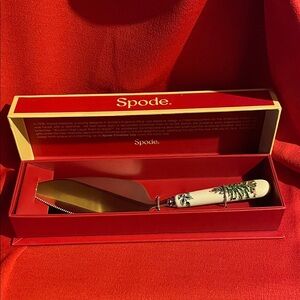 Lenox Spode Christmas Tree Cake Server